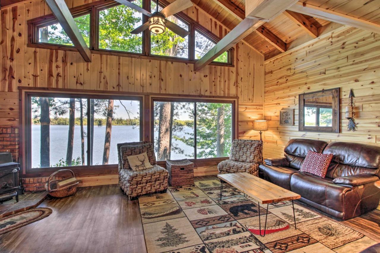 Loon Lake Lodge With Dock, Sauna And Hot Tub! Pequot Lakes Dış mekan fotoğraf