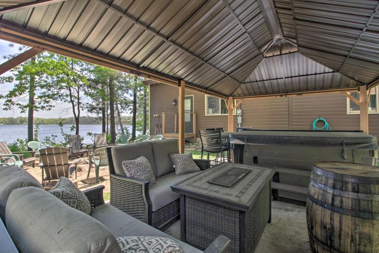 Loon Lake Lodge With Dock, Sauna And Hot Tub! Pequot Lakes Dış mekan fotoğraf