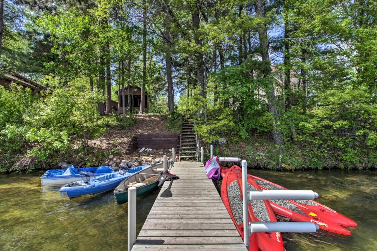 Loon Lake Lodge With Dock, Sauna And Hot Tub! Pequot Lakes Dış mekan fotoğraf